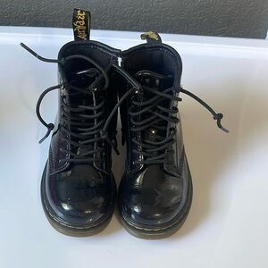 Kids Patten Leather Boote